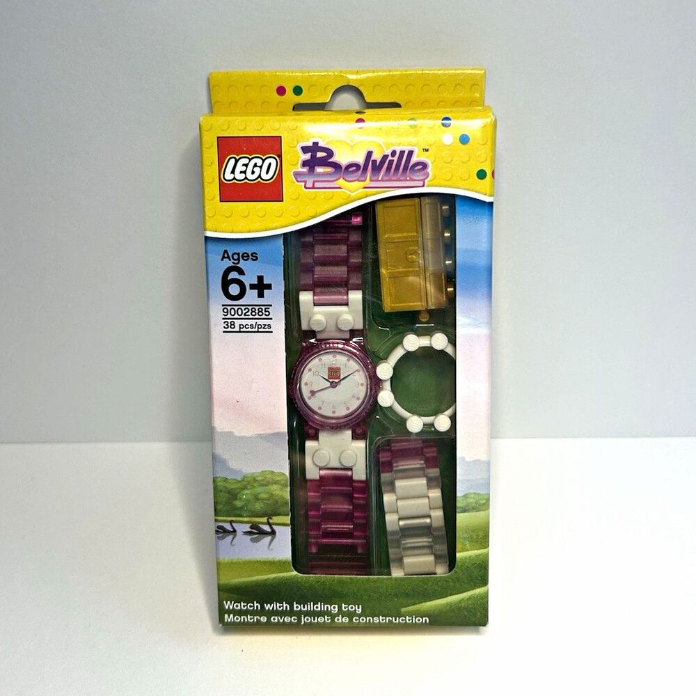 LEGO Belville Girls Analog Quartz Wristwatch- Retired and Rare